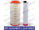 AIR FILTER ASSY 32/915801P + 32/915802P